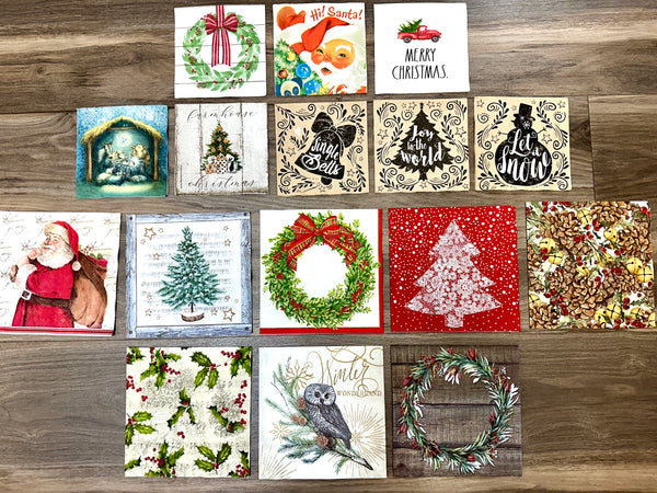 Blast From The Past Christmas Napkin Bundle