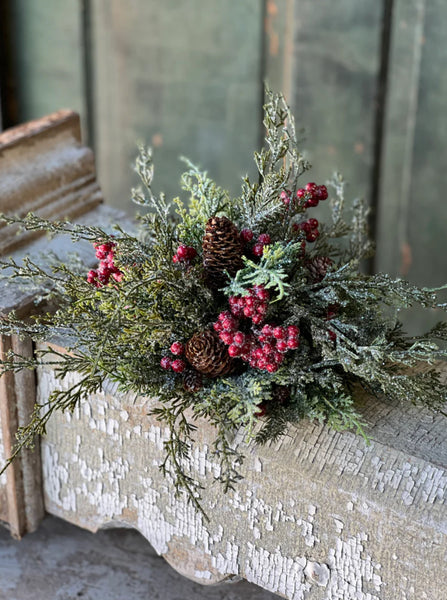 Divinity Berry Cedar Half Sphere/Drop in