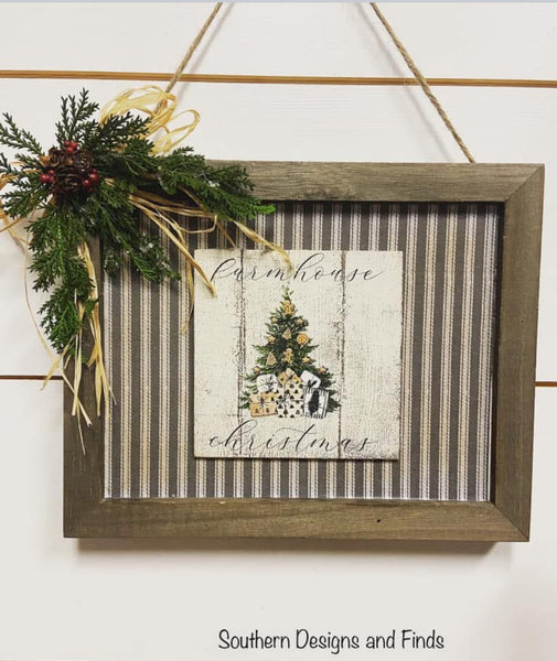Farmhouse Christmas Sign